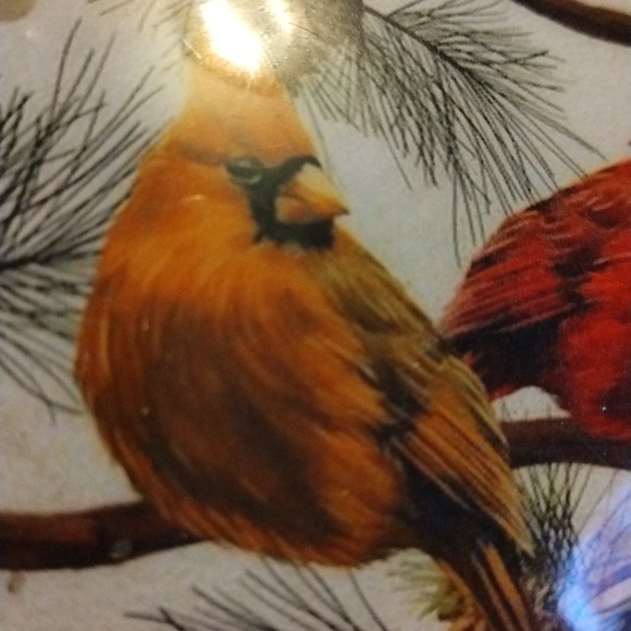 Cardinal Ornament M/F Holiday Scene - Picture 5 of 8